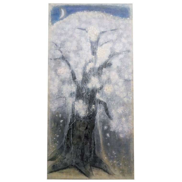 【 限定 1点 】「 泣き桜 」 絵画 アート アトリエ 飛動庵 [BG