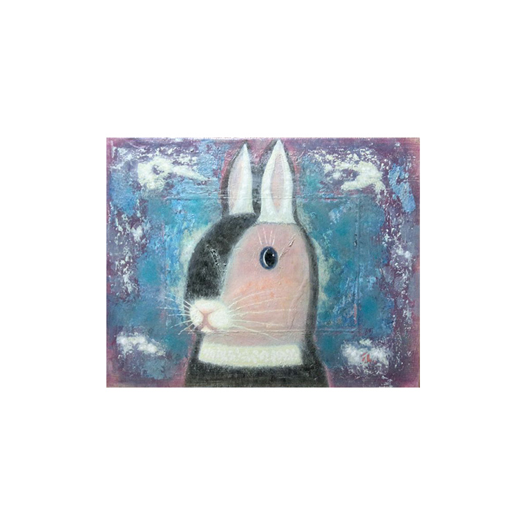 【 限定 1点 】「 楚楚 」 絵画 絵 アート アトリエ 飛動庵 [B