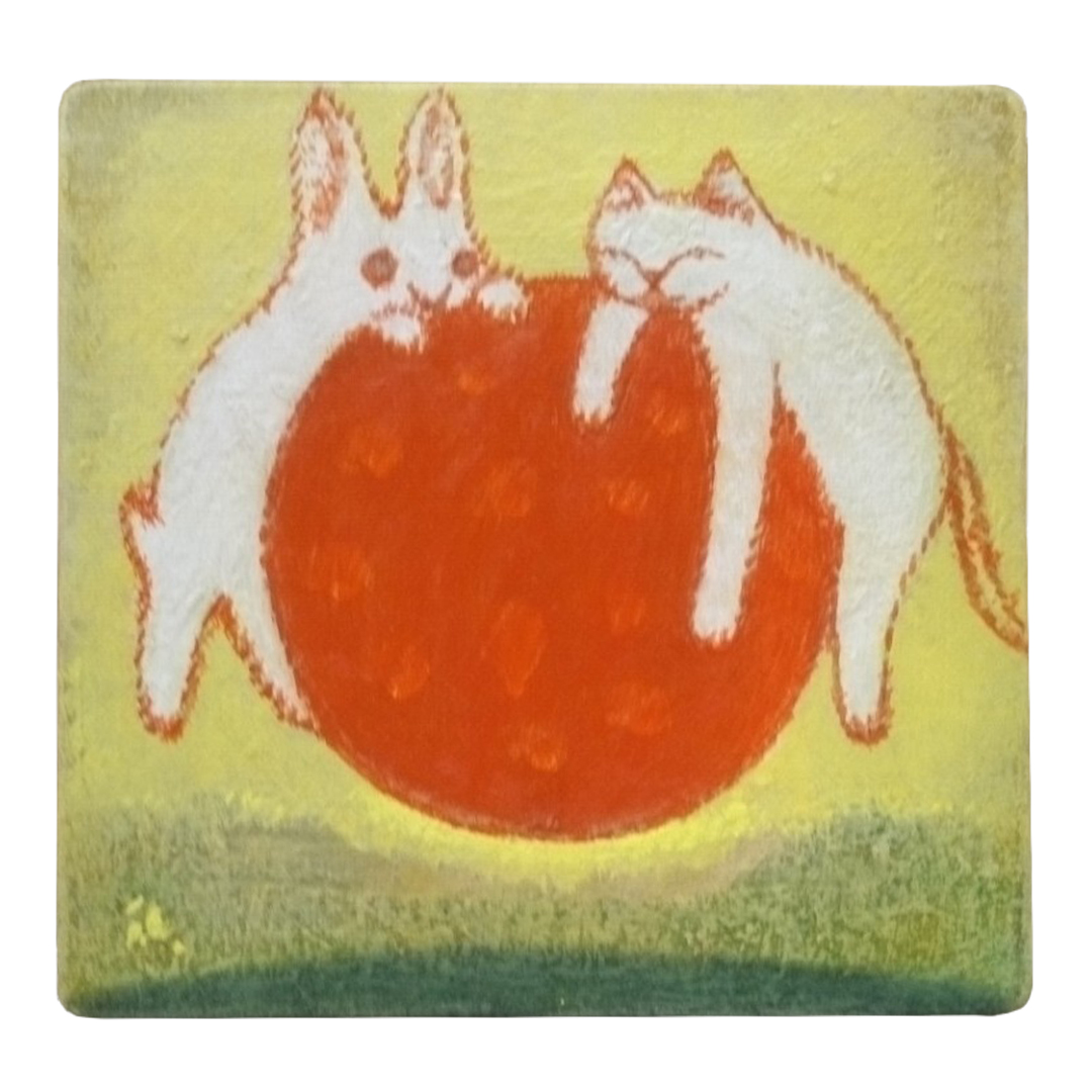 【 限定 1点 】フワフワ 絵画 絵 アート アトリエ 飛動庵 [BG6