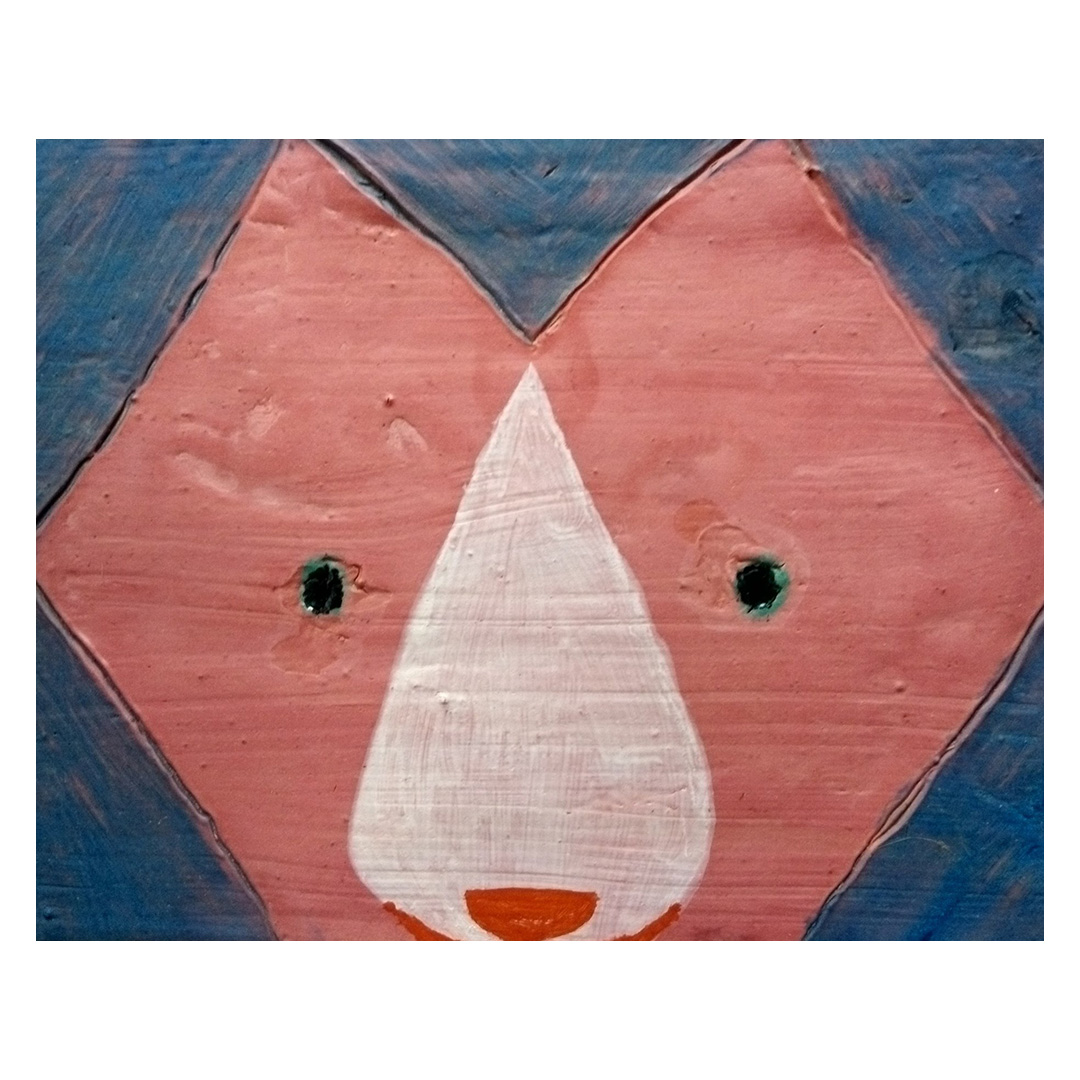 【 限定 1点 】イヌフラッグ 絵画 絵 アート アトリエ 飛動