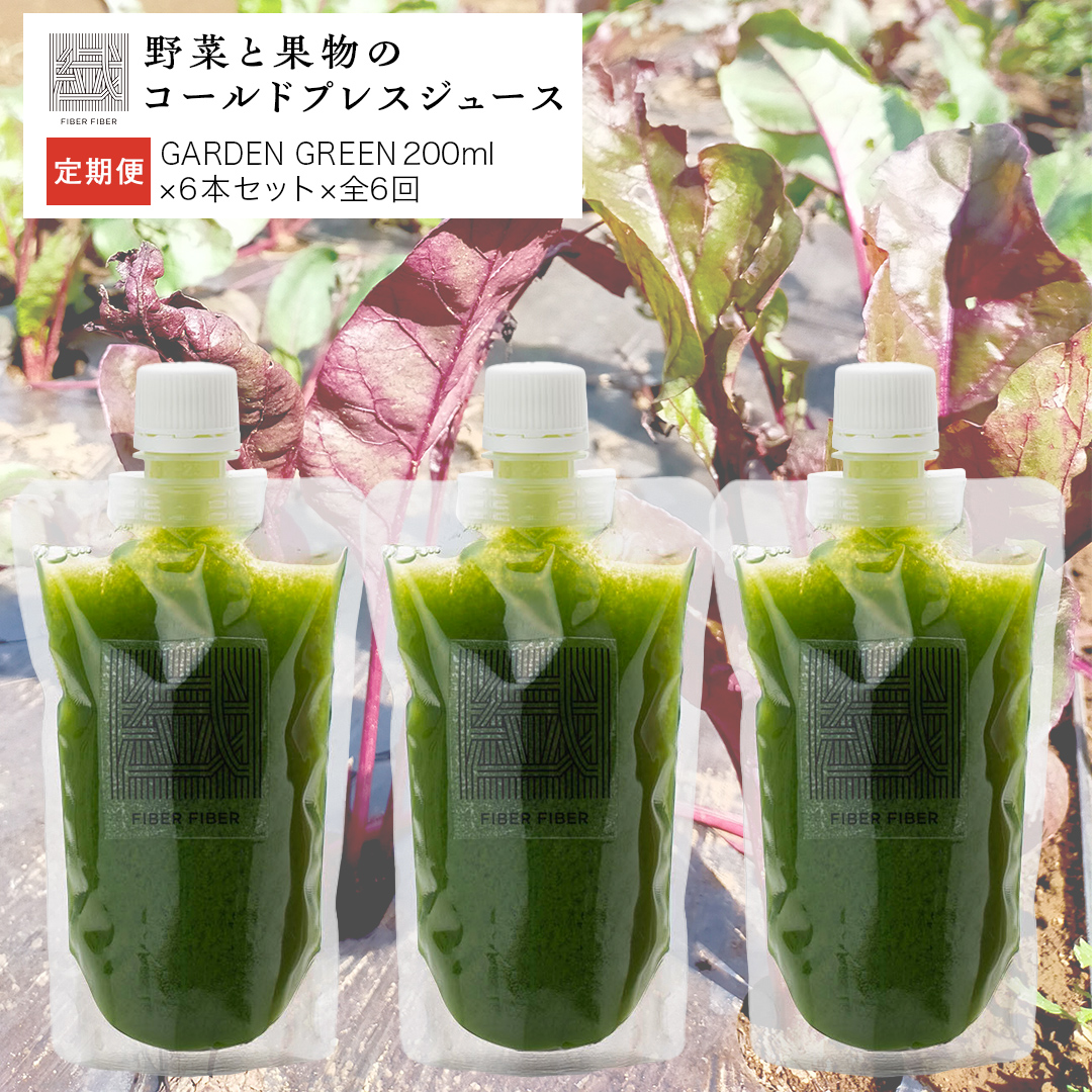 【定期便 全６回】野菜と果物の コールドプレスジュース 