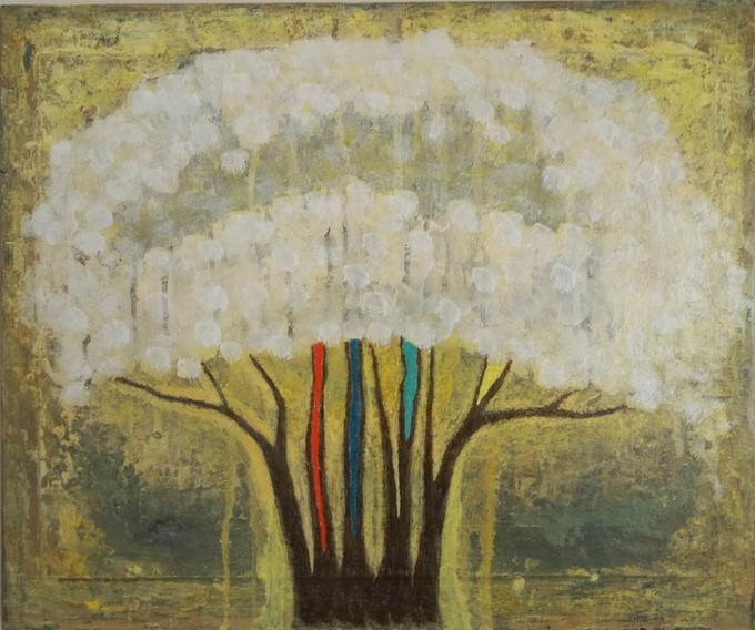 【 限定１点 】 「 なんじゃもんじゃ 」 絵画 アート アトリ