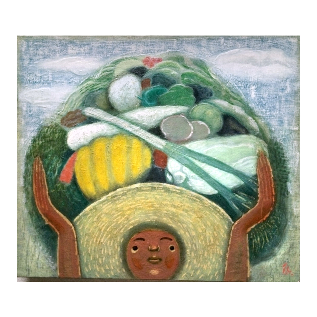 【 限定 1点 】収穫 1 絵画 絵 アート アトリエ 飛動庵 [BG60-NT