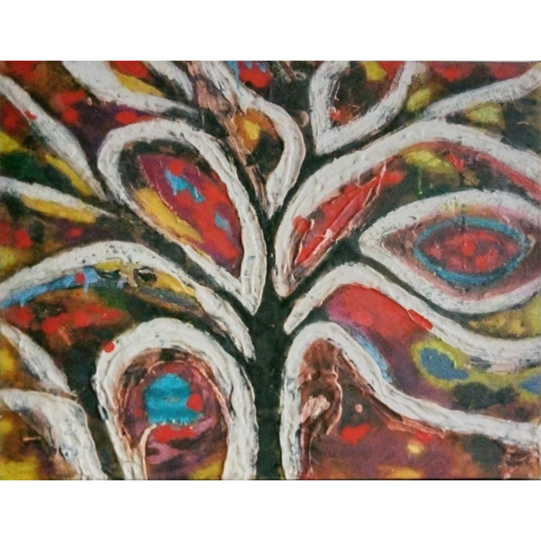 【 限定 1点 】生命の樹?絵画 絵 アート アトリエ 飛動庵 [BG