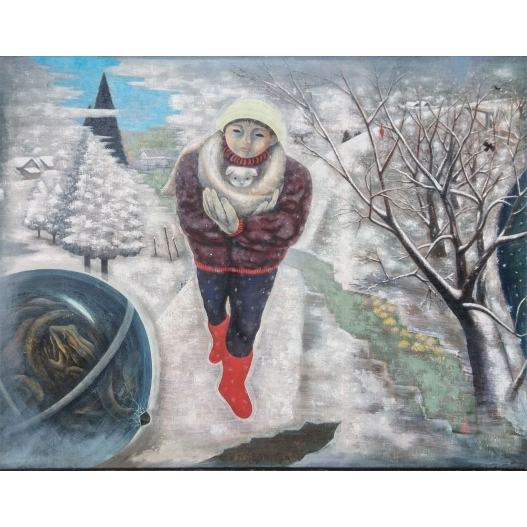 【 限定 1点 】冬来たりなば春遠からじ?絵画 絵 アート ア