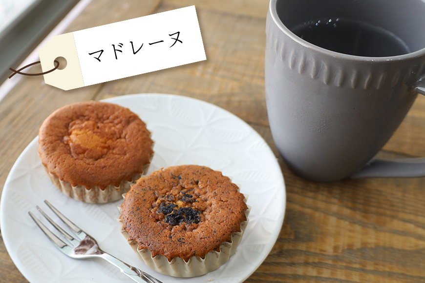 小美玉卵のマドレーヌ カステラロールセット 6-B