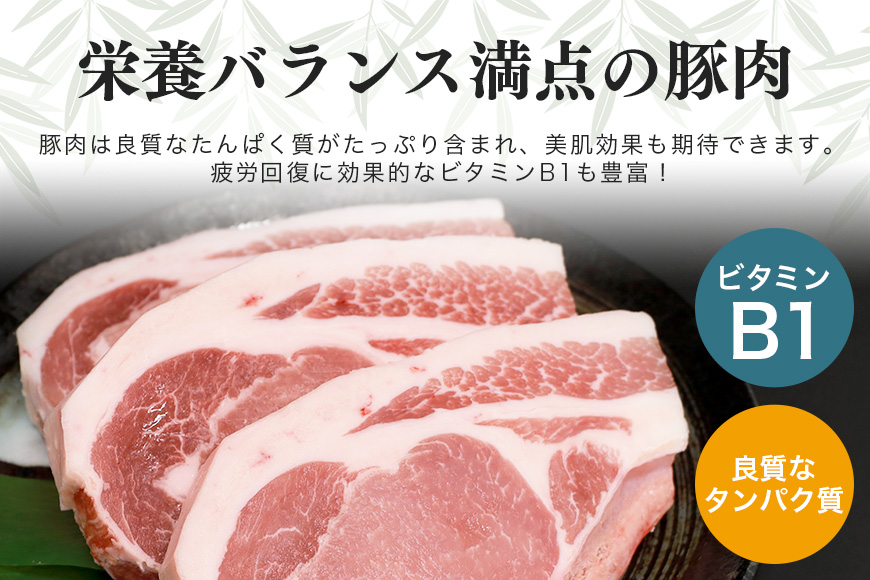 ブランド豚「ばんぶぅ」リブロース ソテー用 4.0kg(250g×16パック) 42-AM