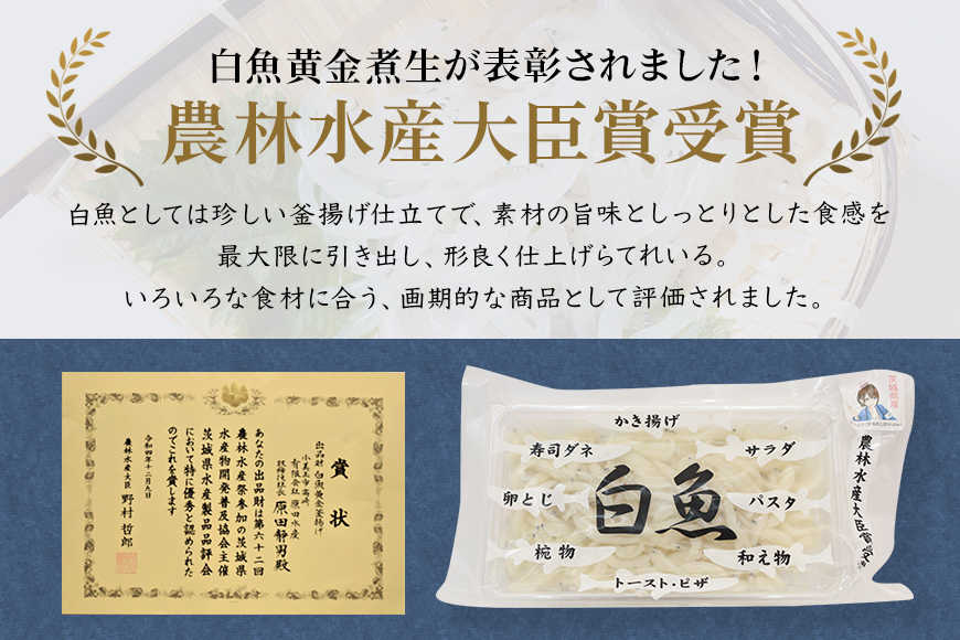 霞ヶ浦産しらうおまるごとセット 49-A