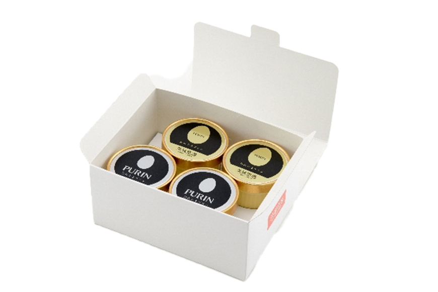 おみたまプリン2個・おみたまミルクプリン2個入り 8-F