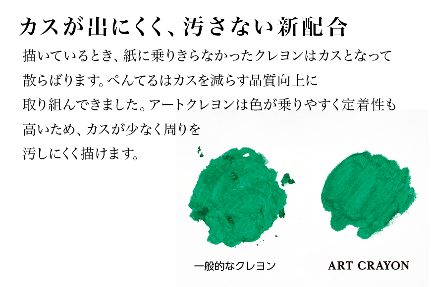 ぺんてる アートクレヨン 16色セット 33-M