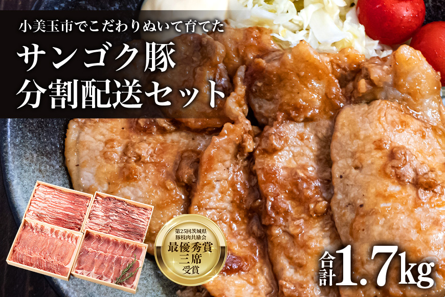 サンゴク豚（分割配送セット） 2-A