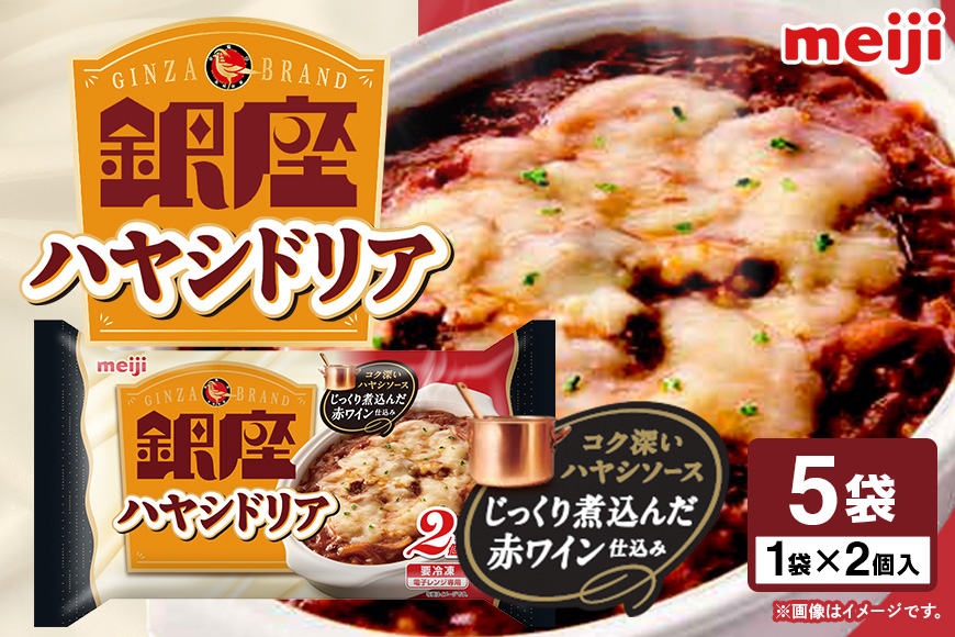 明治 銀座ハヤシドリア2個入×5個 100-AB