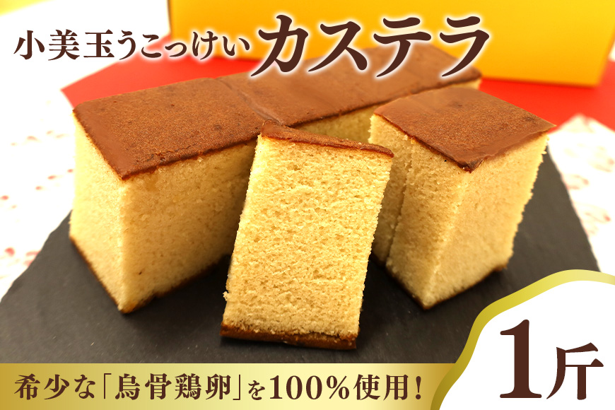 小美玉カステラ 1斤 37-L