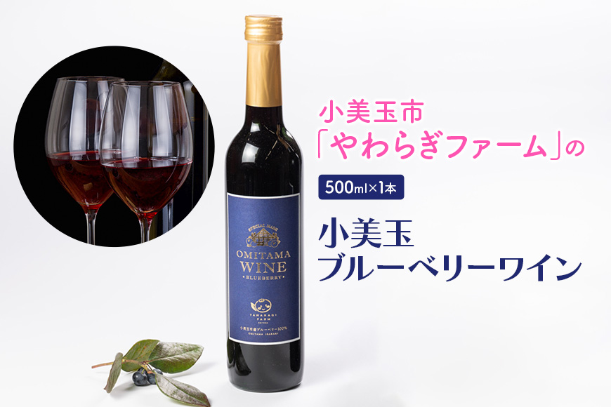小美玉ブルーベリーワイン1本 9-J