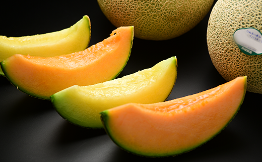 214茨城県JA水戸産メロン【秀品】大玉2玉ミックス(2.5kg)【2026年5月中旬頃より発送予定】