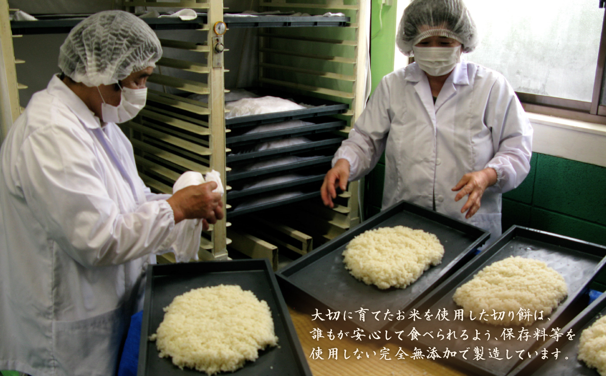 645 切り餅（マンゲツモチ） 800g(400g×2) 無添加【米蔵高安】