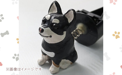 620 うちの子オーダーエアコンクリップ (レジン製  幅約5cm/高さ約5cm/厚み約5cm)【まめつぶはうす】