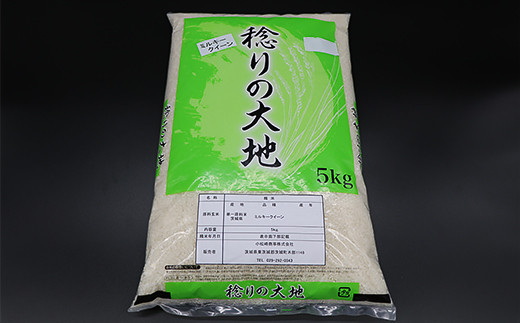 令和7年産 茨城県産 ミルキークイーン 精米 10kg (5kg×2袋)【3ヶ月連続お届け】(小松崎商事 441)