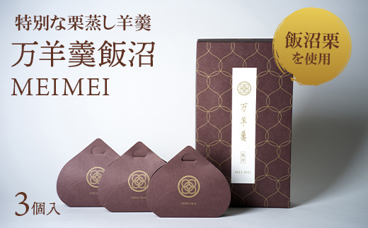 640 万羊羹　飯沼　MEIMEI【菓匠風月】