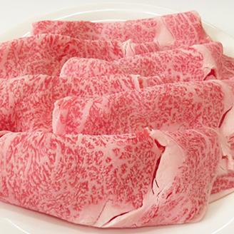 常陸牛 ローススライス すき焼き用 400ｇ A5 A4ランク 黒毛和牛 牛肉 ブランド牛 銘柄牛 高級肉 すき焼き肉 お肉 A5 A4 霜降り ( 茨城県共通返礼品・茨城県産 )