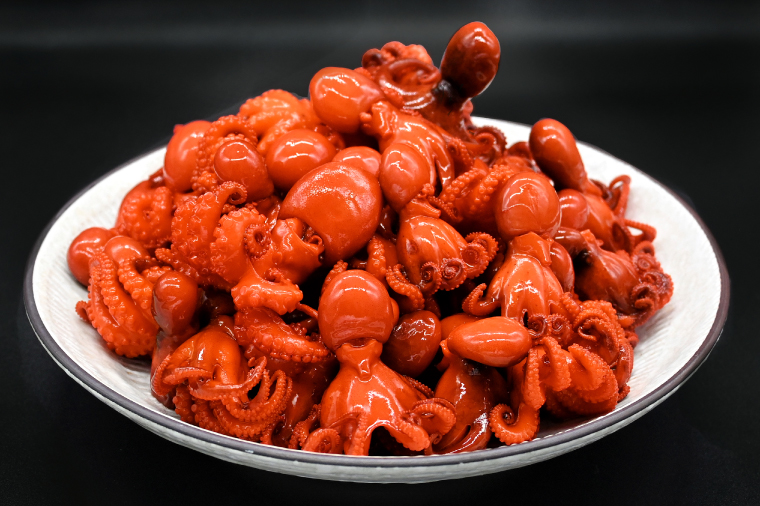 味付けチビたこ からし風味 800ｇ やまさん商店 たこ 蛸 ピリ辛 ちびだこ つまみ 珍味 2箱