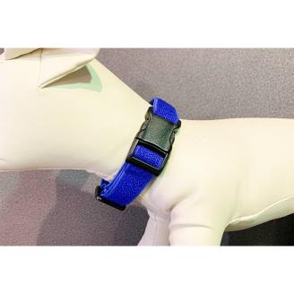 ペット用ネックバンド STEP EQT 転倒防止 ブルー Mサイズ 犬 猫 ペット 首輪 ペット用品 足腰サポート