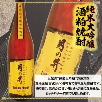 純米酒 720ml 純米大吟醸 酒粕 焼酎 720ml 2本 セット 酒粕焼酎 月の井 大洗 地酒 日本酒 茨城