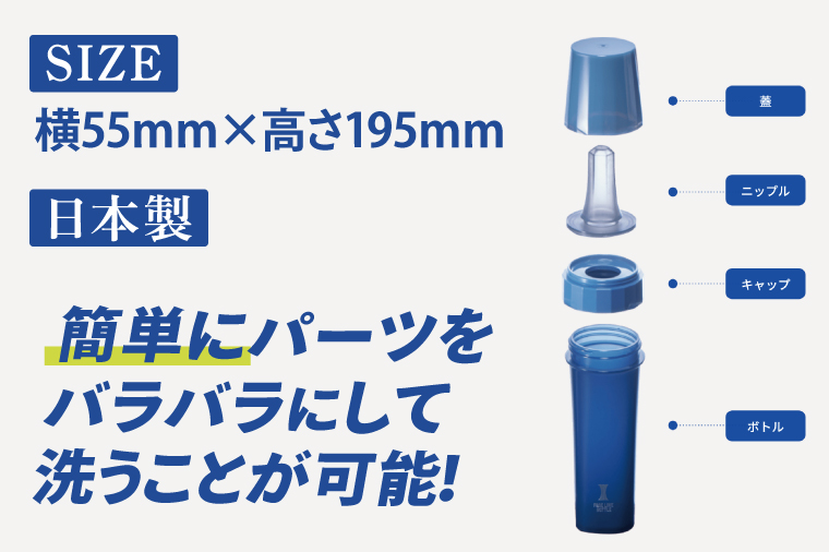 FACE LINE BOTTLE 本体1個＋交換用ニップル1個セット