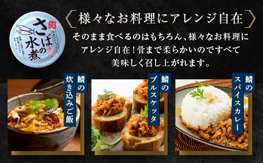 さば缶詰 水煮 190g 24缶 セット （2026年2月以降発送） 常温 常温保存 国産 鯖 サバ 缶詰 さば缶 サバ缶 鯖缶 缶詰め かんづめ 保存食 非常食 長期保存 長期保管 備蓄 魚介 魚介類 冷凍 簡単調理 簡単料理 おかず