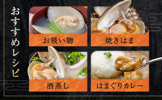 大洗産鹿島灘天然はまぐり 2㎏ 冷蔵 お吸い物 ハマグリ 蛤 貝 砂抜き処理 魚介類 大洗産 天然 はまぐり