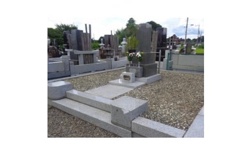 茨城県城里町内の墓地清掃代行サービス　23平方メートル(7