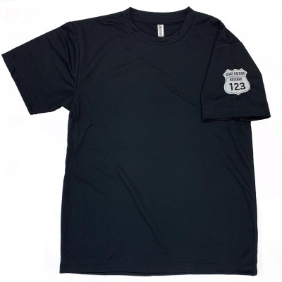 オリジナルワッペン入りTシャツ(黒)　Мサイズ (AF017)