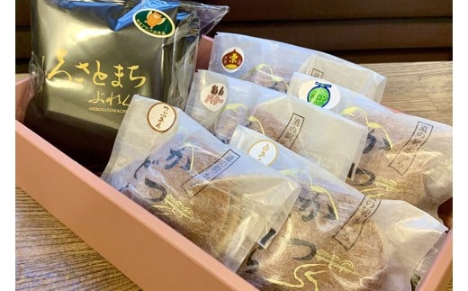 珈琲とかつどら5個【城里町ブレンド(ドリップバッグ)/どら