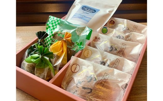 珈琲と焼菓子9種【桂の清風(粉)】(AF149)