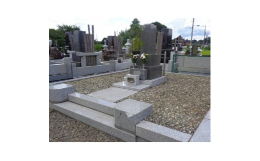 茨城県城里町内の墓地清掃代行サービス　16平方メートル(5