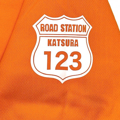 オリジナルワッペン入りTシャツ(オレンジ)　Lサイズ (AF020)