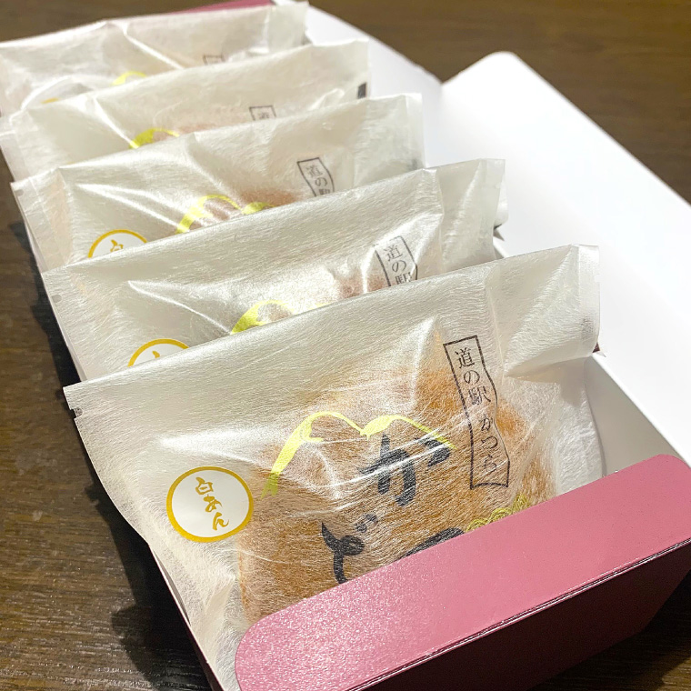 かつどら５個入り【白あん】 (AF029)