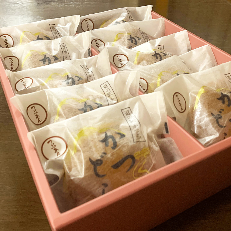 かつどら10個入り【つぶあん】 (AF044)