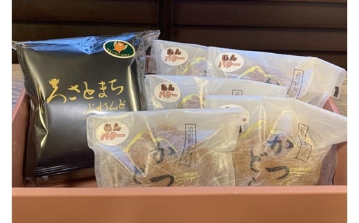 珈琲とかつどら5個【城里町ブレンド(ドリップバッグ)/あん