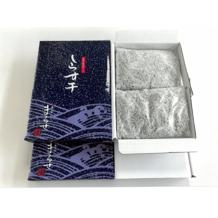 【12回定期便】大津港水揚げしらす干し 1kg(250g×2パック×2箱
