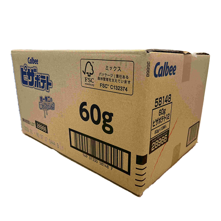 ピザポテト カルビー ポテトチップス 12袋（60g×12袋）1ケー