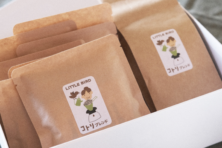 阿見町オリジナルブレンドコーヒーギフト【コーヒー 珈琲 ギフト お試し コロンビア ブラジル ドリップ 豆 ブレンド 手作り 阿見町 茨城県】（09-04）