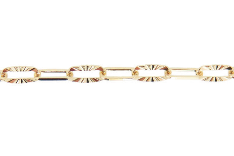 K18 カクシャインクリップチェーンネックレス（60cm）｜アクセサリー 18金 ホワイトデー ファッション おしゃれ 小物 ギフト フォーマル カジュアル 国産（36-14）