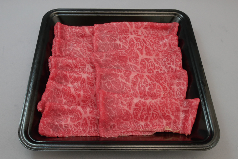 黒毛和牛「常陸牛」モモ又は肩部位 すき焼き用 約400ｇ【ブランド牛 牛肉 黒毛和牛 ひたちぎゅう 良質 霜降り 冷凍 茨城県 阿見町】（03-03）