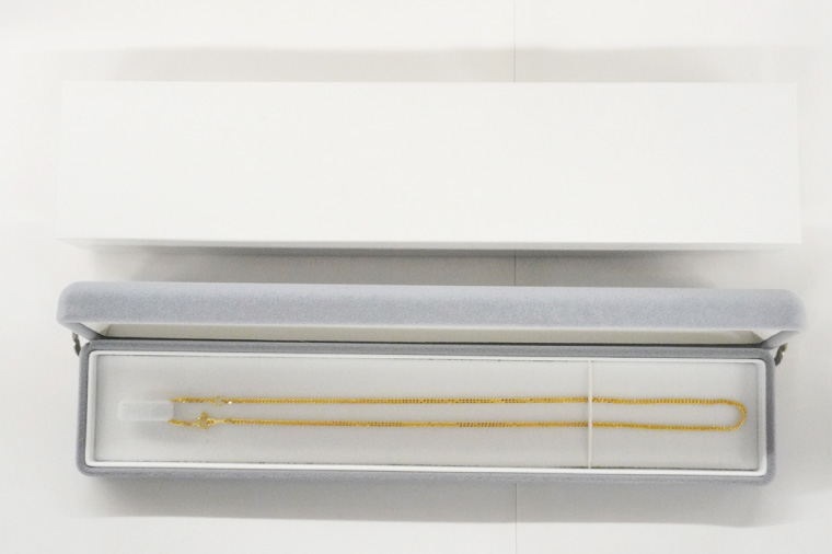 2面 喜平 ネックレス K18【ネックレス アクセサリー 金 ゴールド おしゃれ 記念日 プレゼント 贈り物 母の日 バレンタイン クリスマス ホワイトデー 国産】（36-07-1）