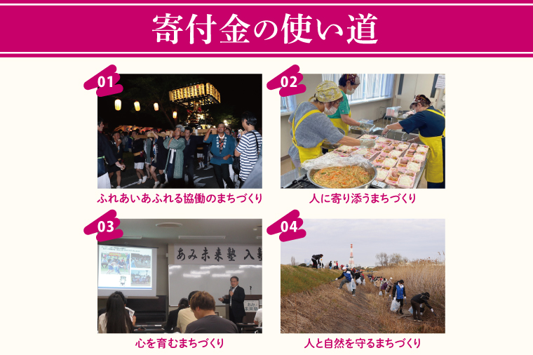 【返礼品なし】阿見町ふるさと応援寄附金(1,000円)(000-01)