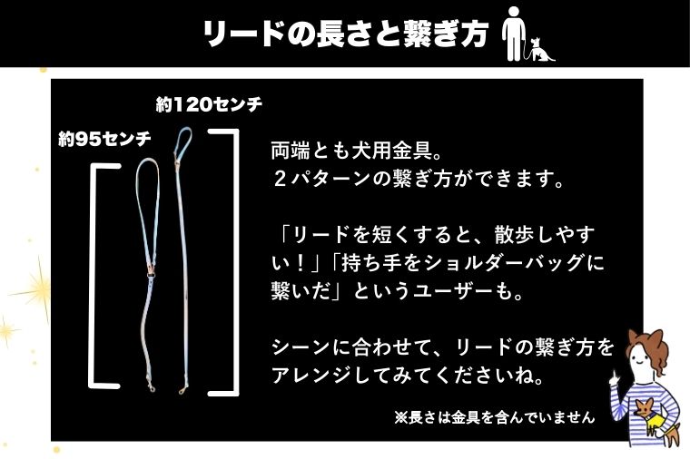 『ギラギラ・浅葱ブルー』犬用光るリード/特注高輝度反射材使用【小型犬用10キロまで】｜散歩 愛犬 夜散歩 阿見町 茨城県（40-31）