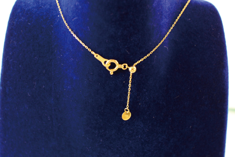 K18 トライアングルミラーネックレス【アクセサリー 18金 K18 ホワイトデー ファッション おしゃれ 小物 ギフト フォーマル カジュアル 国産】（36-01-1）