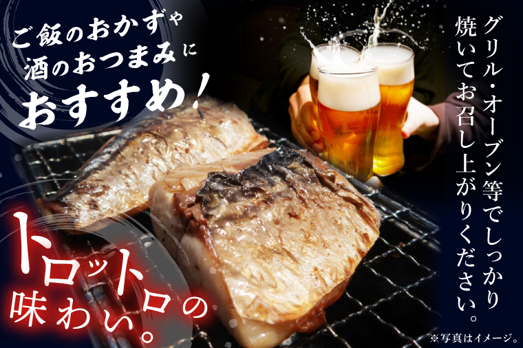 【3ヶ月定期便】【茨城県共通返礼品/神栖市】大トロさば文化干し 6パック｜一夜干し 飽和脂肪酸 EPA DHA 阿見町 茨城県(48-02)