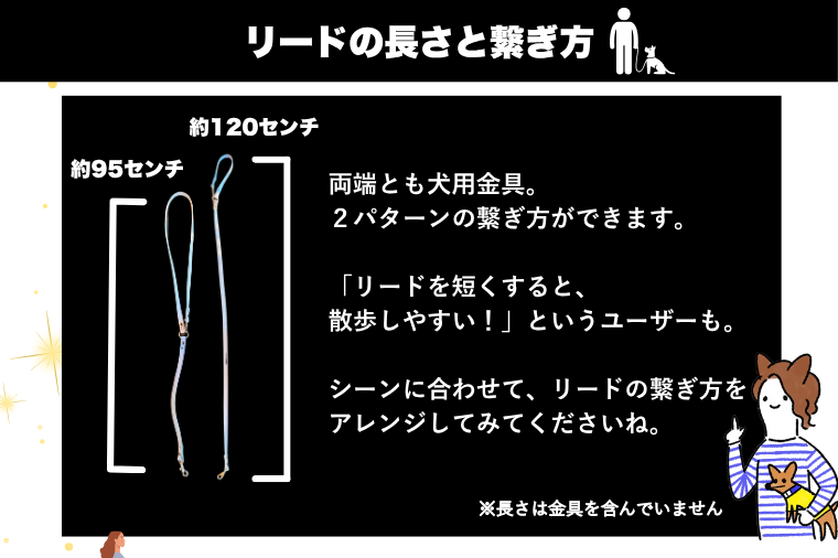 『すいか柄』オリジナル反射材の光る犬用リード【小型犬10kg用】【散歩 愛犬 夜散歩 手作り 阿見町 茨城県】(40-13)